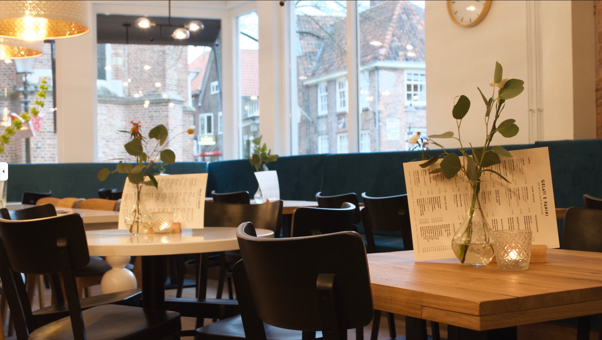 Binnenkant van Gelati e Panini Lochem